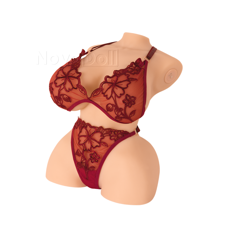 Bambola torso femminile da 20.9LB con tecnologia a vibrazione