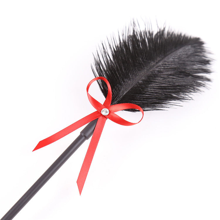 2-in-1 piuma solletico e paddle per sculacciare
