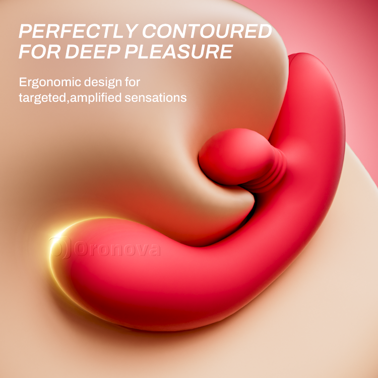 Stimolazione Doppia Suprema: Rotante Clitoride Teaser & Vibratore a Spinta per Punto G
