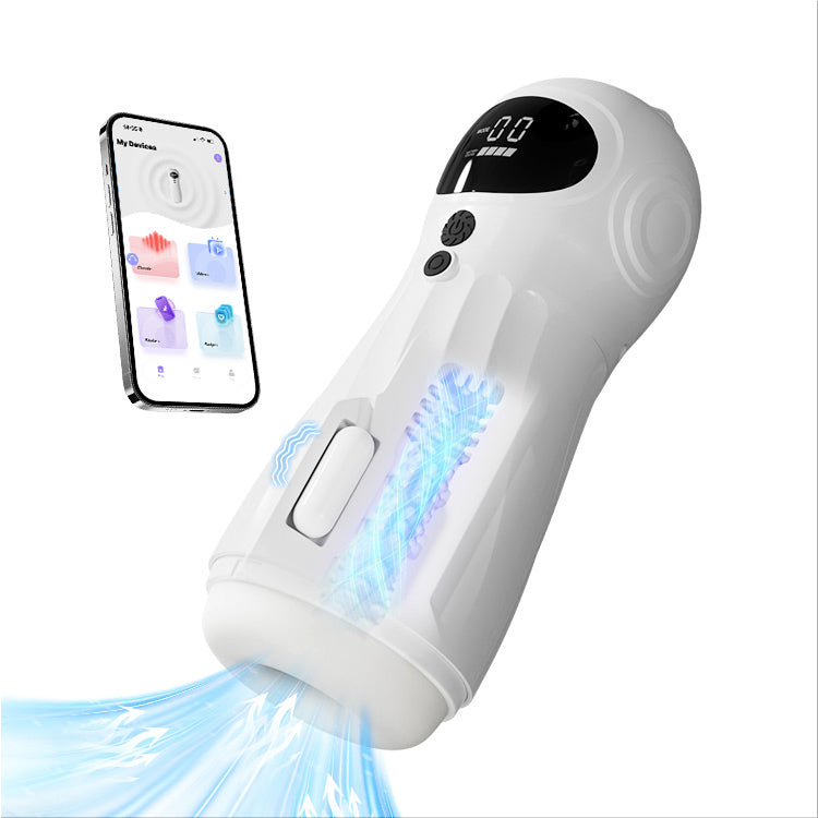 Masturbatore Maschile Automatico - Vibrazione a Succhio e Controllo Remoto tramite APP