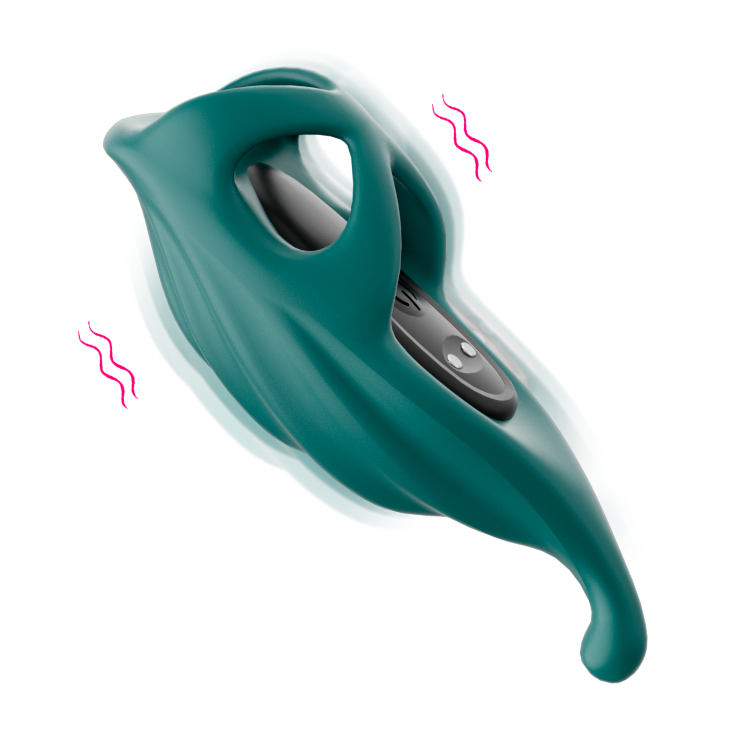 Vibratore per dito - 9 modalità di vibrazione