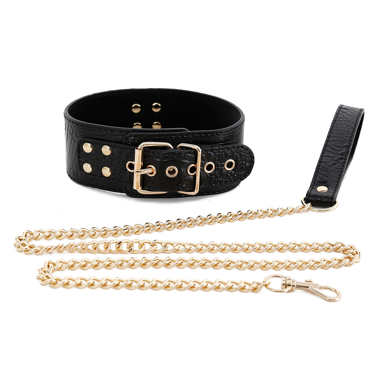 Set di 4 pezzi di restrizioni BDSM in pelle PU