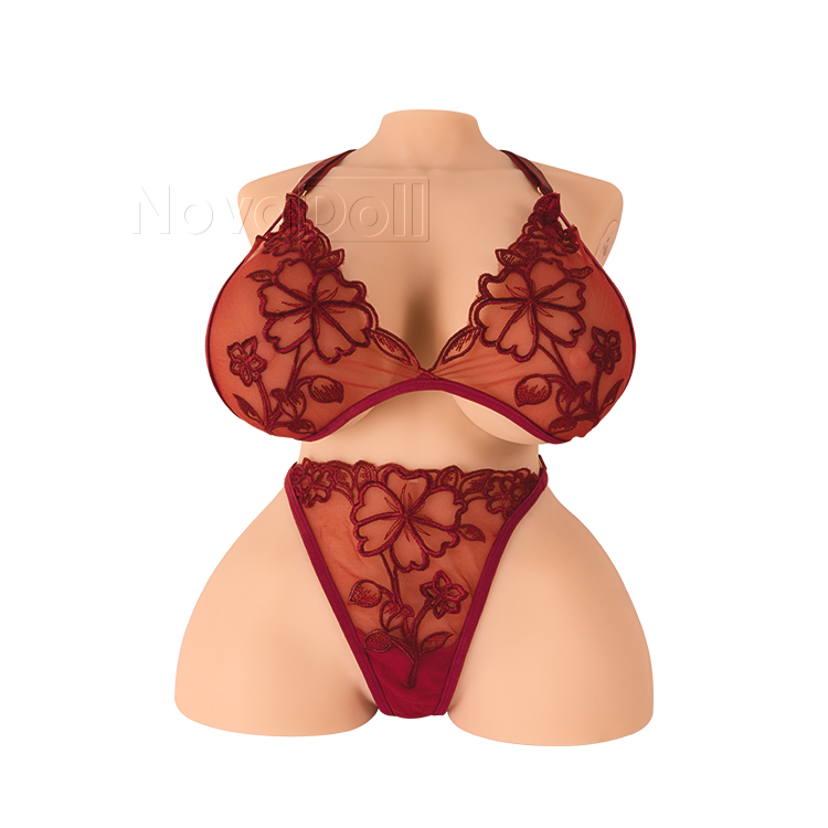 Bambola torso femminile da 20.9LB con tecnologia a vibrazione