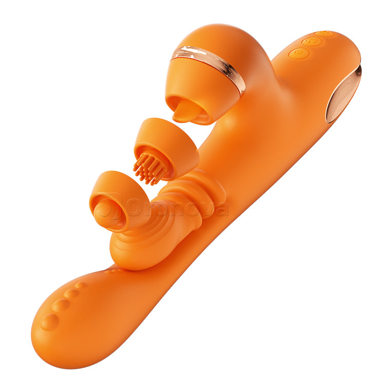 Vibratore potente per punto G con azione massaggiante profonda