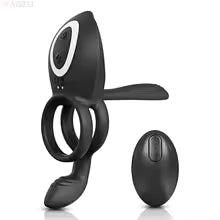 Giocattolo sessuale maschile – Anello vibrante per pene, telecomando e stimolazione del punto G