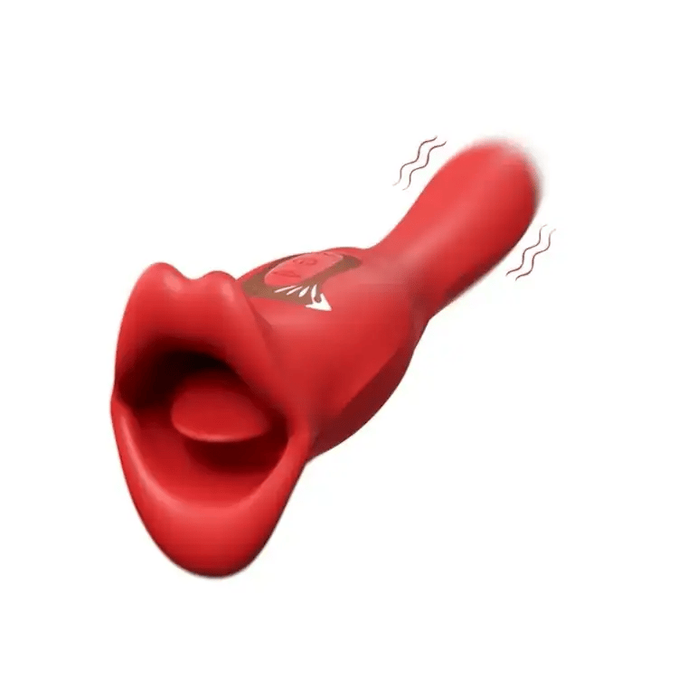 Bacchetta vibrante per baci sulla bocca