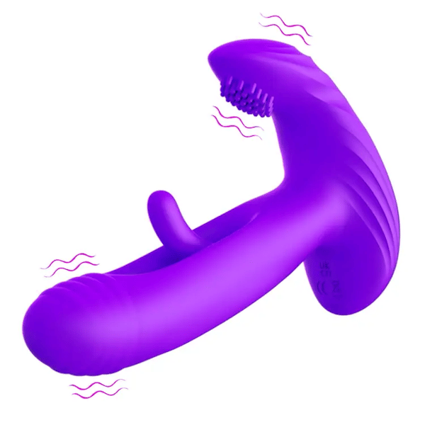 Vibratore a sbattimento per punto G - Clitorideo e impermeabile