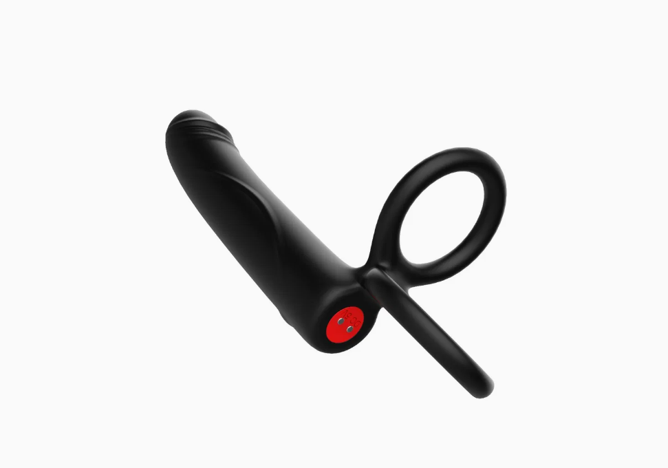 Anello vibrante 3-in-1 con dildo – Giocattolo adulto perfetto per coppie