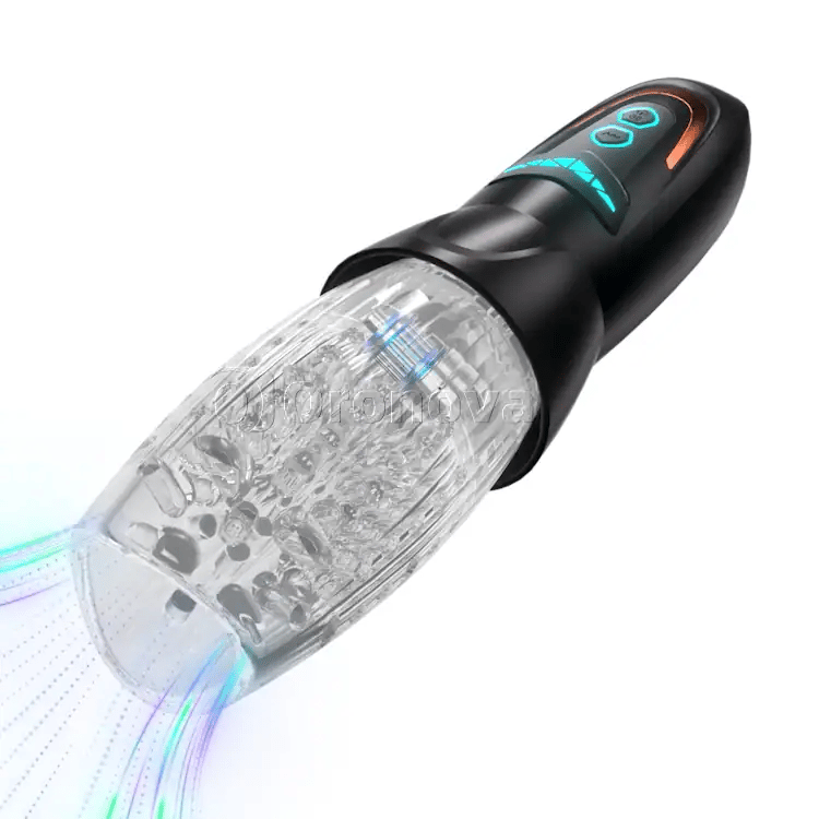 Masturbatore automatico con vibrazione e rotazione