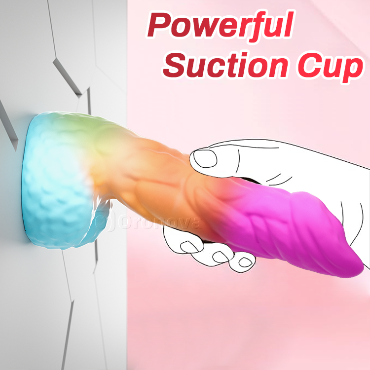 Dildo realistico in silicone da 8 pollici 21cm con base a ventosa forte
