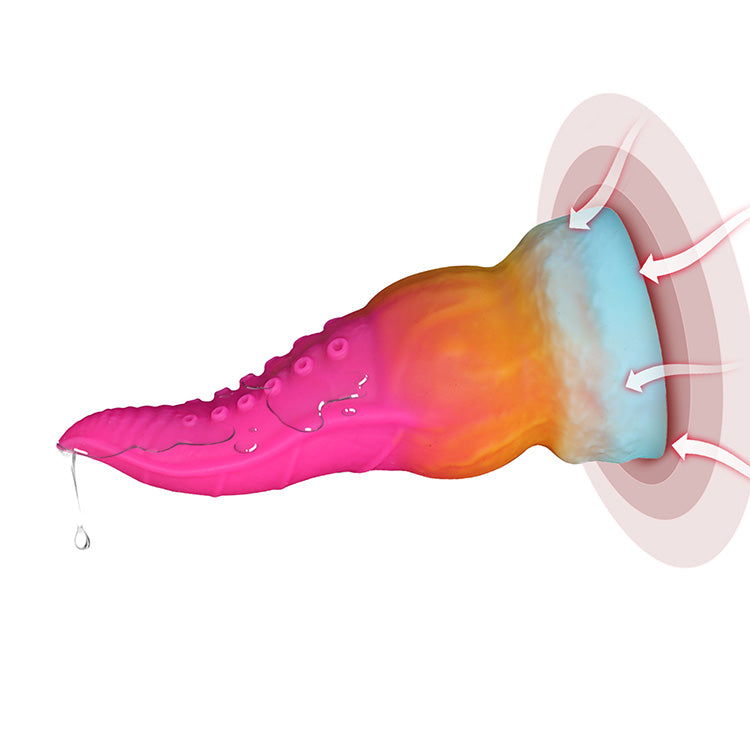 Dildo a tentacolo di polpo realistico con texture realistica