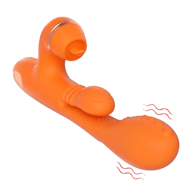 Vibratore potente per punto G con azione massaggiante profonda