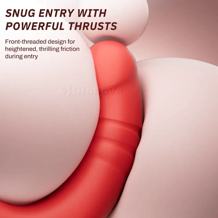 Vibratore per punto G Licking - Spinta e Vibrazione