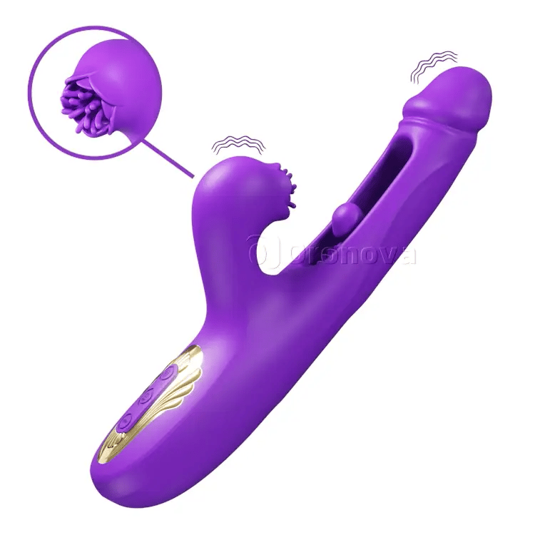 Vibratore push-pull, stimolazione del clitoride, tripla stimolazione