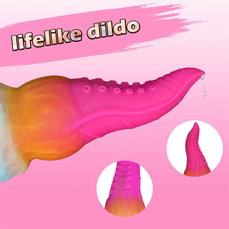 Dildo a tentacolo di polpo realistico con texture realistica