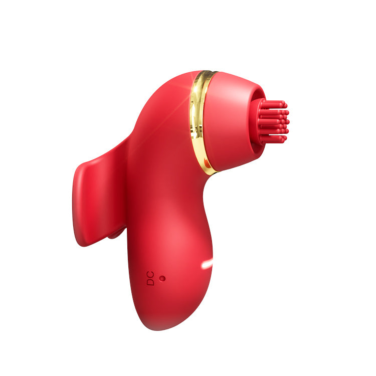 Vibratore Multifunzione 4-in-1 | Piacere con Sbattere, Leccare, Spazzolare e Aspirazione