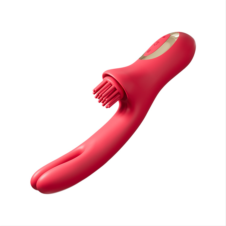 Vibratore Coniglio 3-in-1 "Come-Hither" con Vibrazione Solleticante