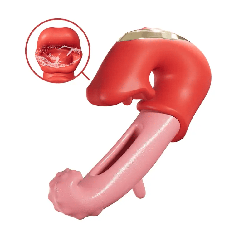 Vibratore a battito per clitoride – Funzioni di leccata e stimolazione, impermeabile