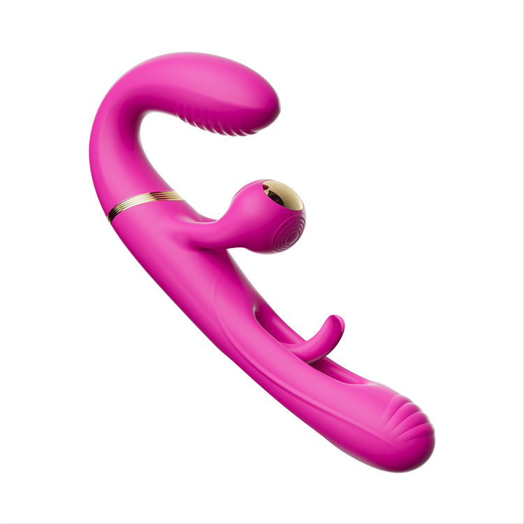 4 Motori Dildo Vibratori Doppi a Doppia Estremità Senza Cinturino – Vivi la Stimolazione Ultima