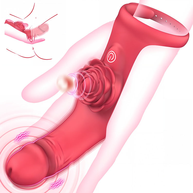 Vibratore Indossabile per Dita 9 Modalità
