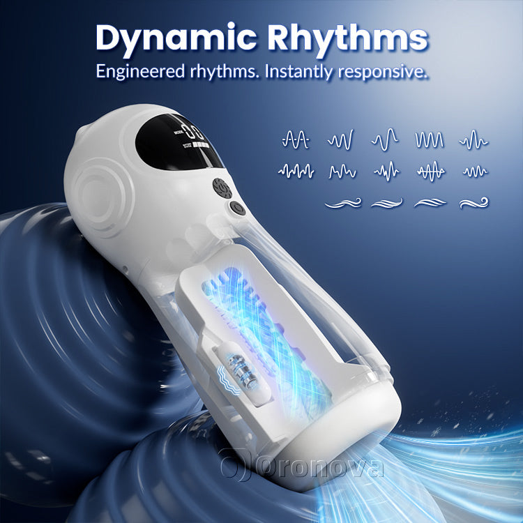 Masturbatore Maschile Automatico - Vibrazione a Succhio e Controllo Remoto tramite APP