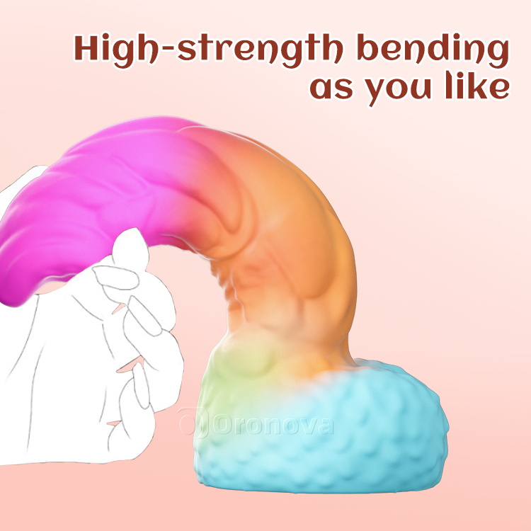 Dildo realistico in silicone da 8 pollici 21cm con base a ventosa forte