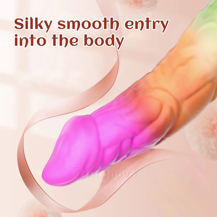 Dildo realistico in silicone da 8 pollici 21cm con base a ventosa forte