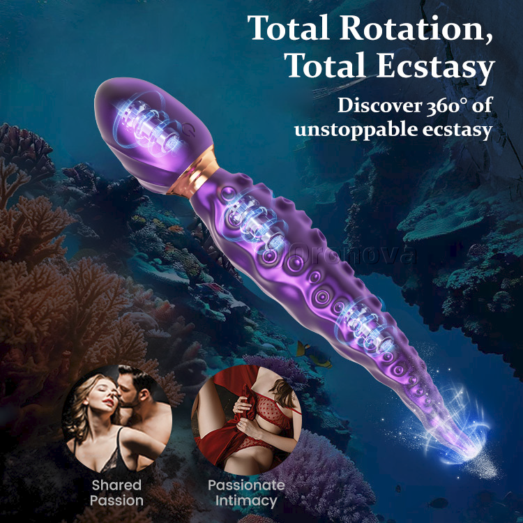 Vibratore Tentacolo di Polpo – Ideale per la Stimolazione del Punto G e dei Capezzoli