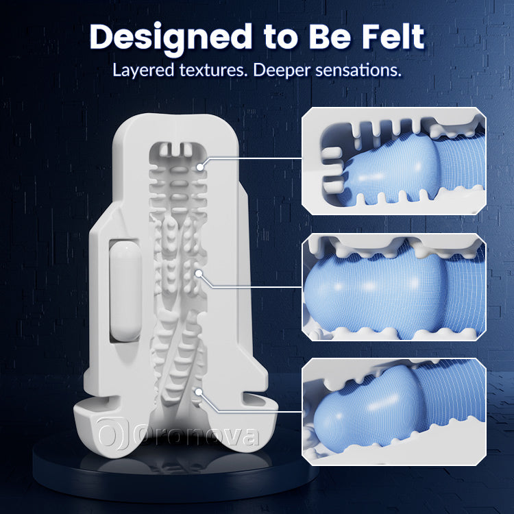 Masturbatore Maschile Automatico - Vibrazione a Succhio e Controllo Remoto tramite APP