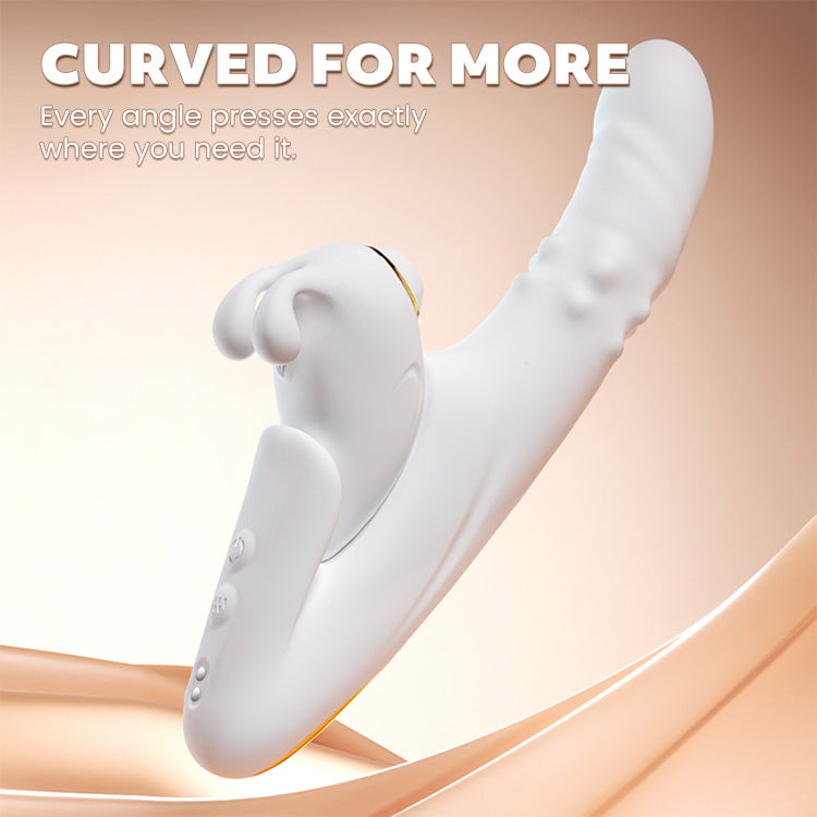 Vibratore 2-in-1 Staccabile con Suzione e Spinta con Controllo tramite App