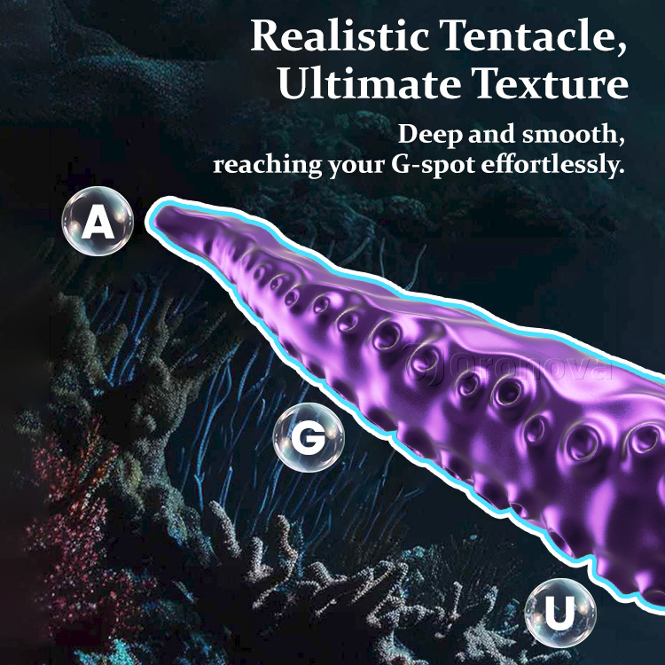 Vibratore Tentacolo di Polpo – Ideale per la Stimolazione del Punto G e dei Capezzoli