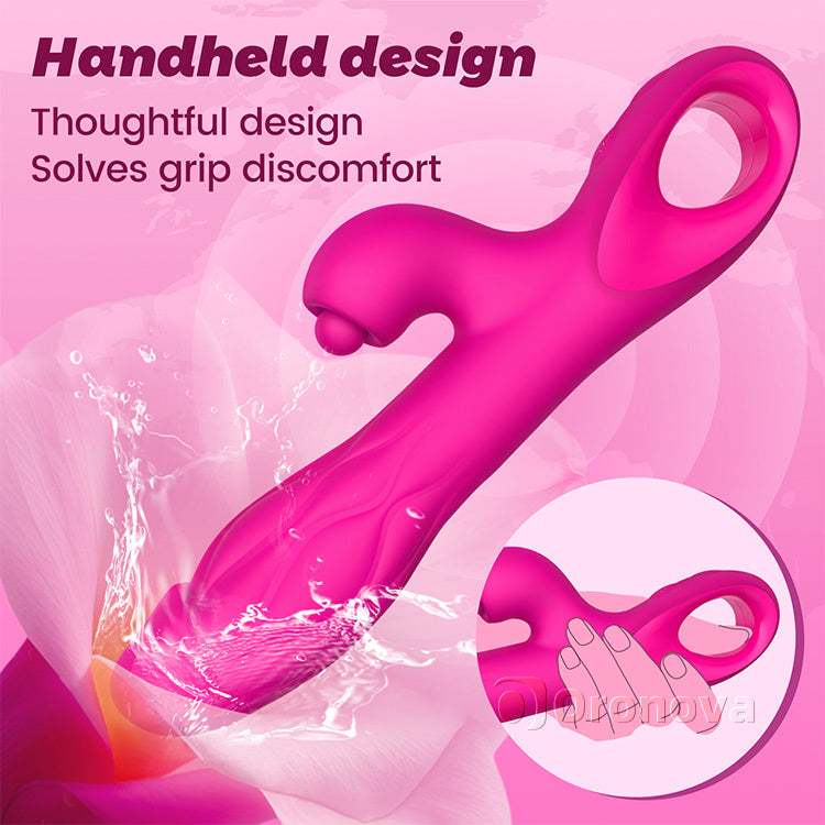 Vibratore 3 in 1 per Perforazione e Allargamento – Stimolazione del Punto G e del Clitoride
