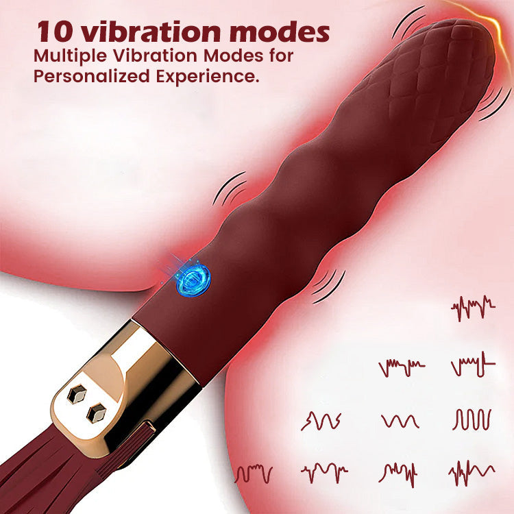 Frusta vibrante con vibratore per punto G