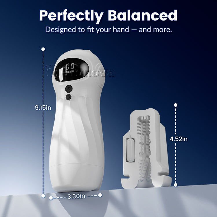 Masturbatore Maschile Automatico - Vibrazione a Succhio e Controllo Remoto tramite APP