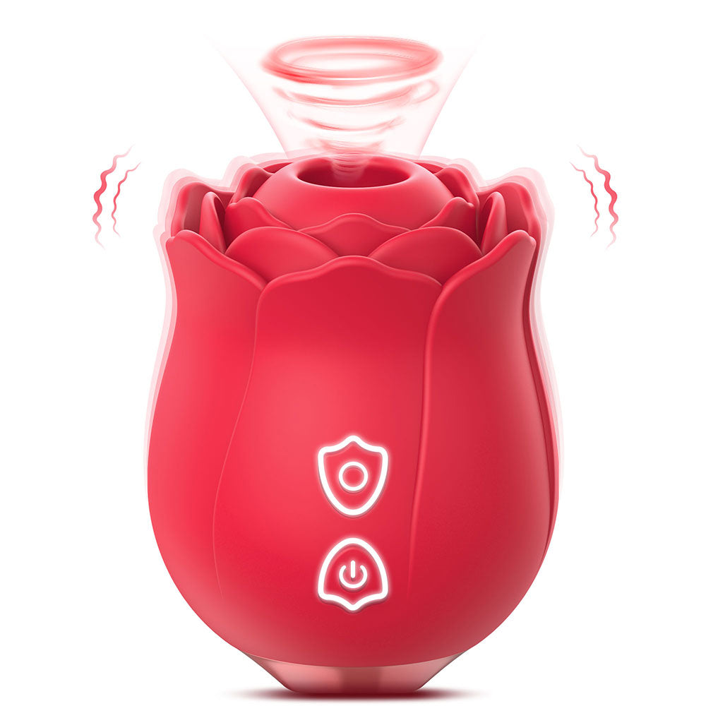 Rosebud Stimolatore a Ventosa con Tocchi Ritmici