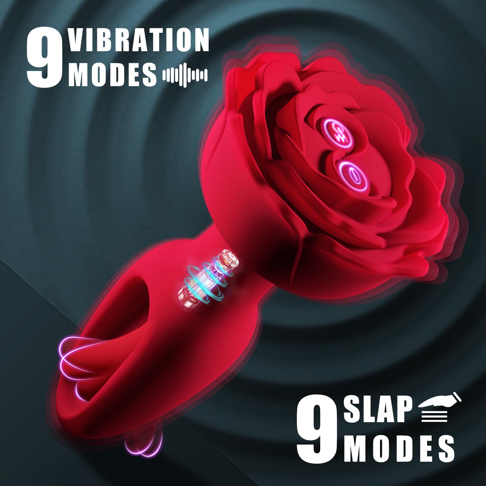 Vibratore Anale Rosebud - Battente e Telecomandato