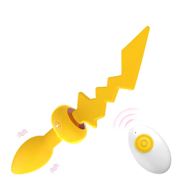 Plug anale vibrante remoto